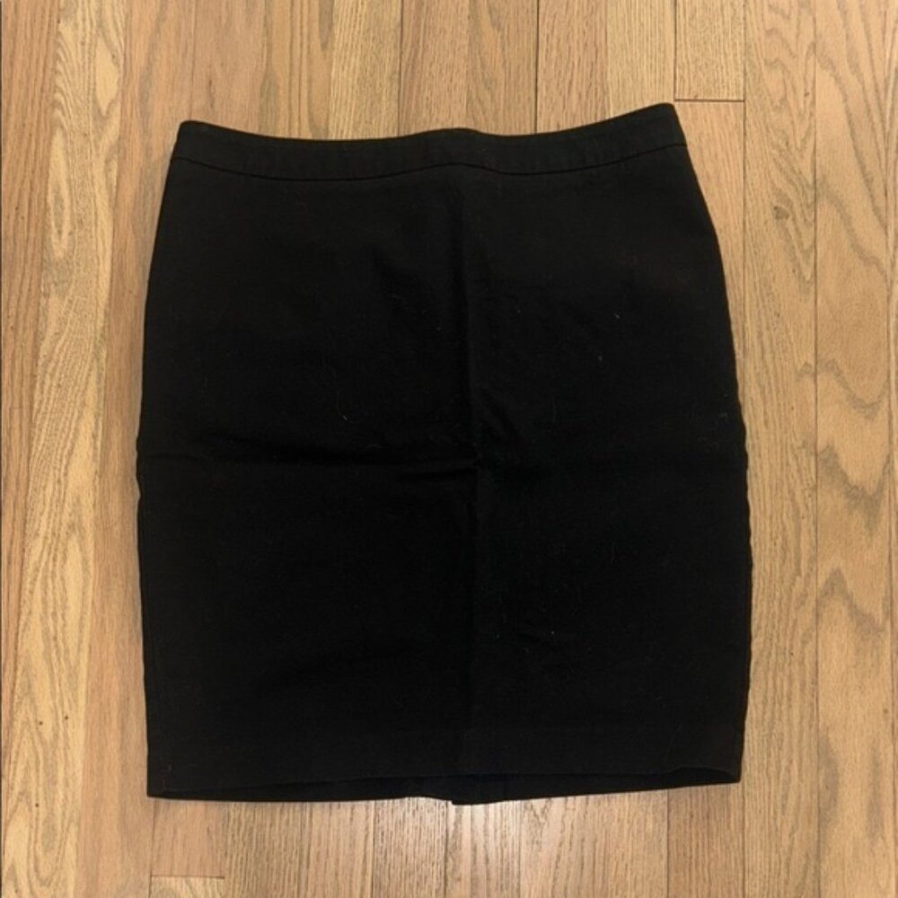 CAbi Elegant Black Pencil Skirt